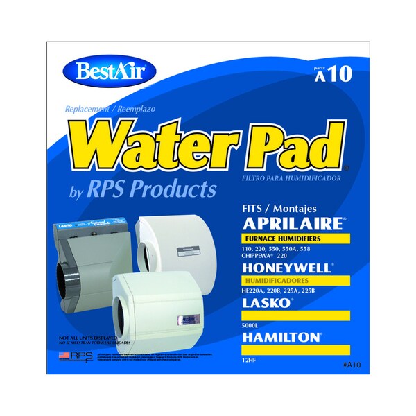 Humidipad BestAir Replacement Water Pad For Aprilaire 110/220/550/550A/558, Honeywell HE220A/B/ HE225A/B A10 - main
